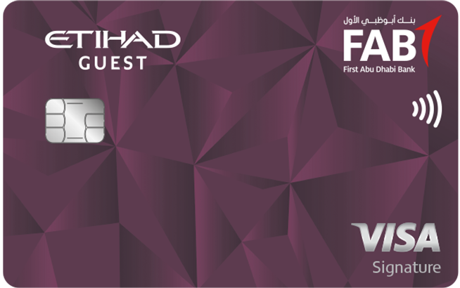 FAB Etihad Guest Signature Credit Card
