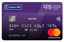 Emirates NBD Starwood Preferred Guest World Credit Card