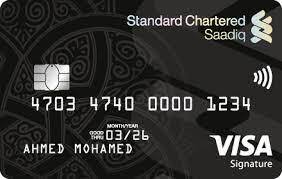 Standard Chartered Saadiq Platinum (Murabaha) Card